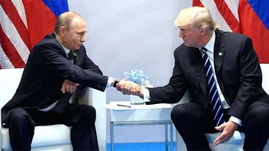 Putin and his Puppet, Trump
